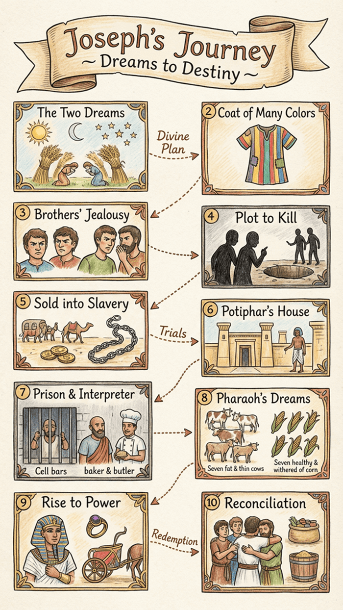 Joseph’s Dreams & Betrayal