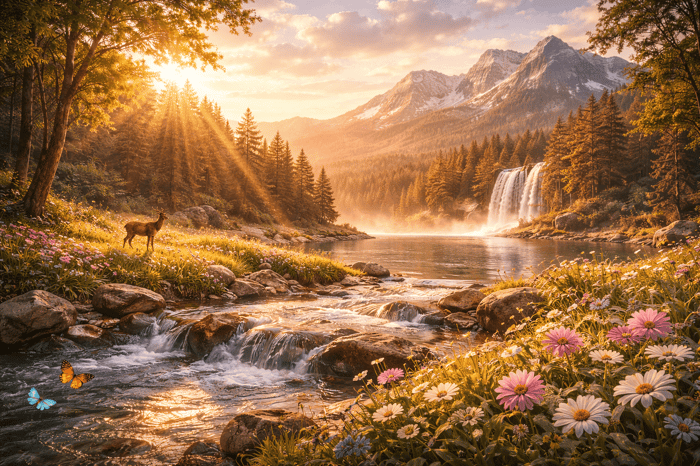 25 Short Bible Verses About Nature