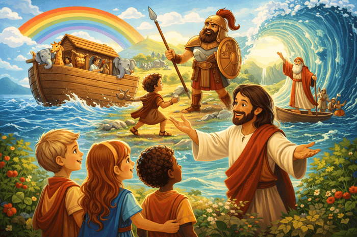 Bible Stories for Kids: Inspiring Faith and Life Lessons