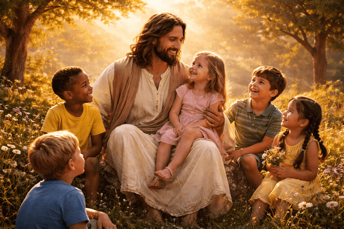 Jesus Loves the Little Children Bible Verse