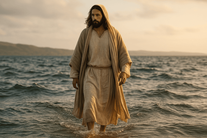 Jesus Walking on Water: Faith in the Midst of the Storm