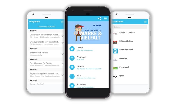 lineupr programm