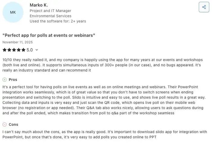 IT project manager Marko K