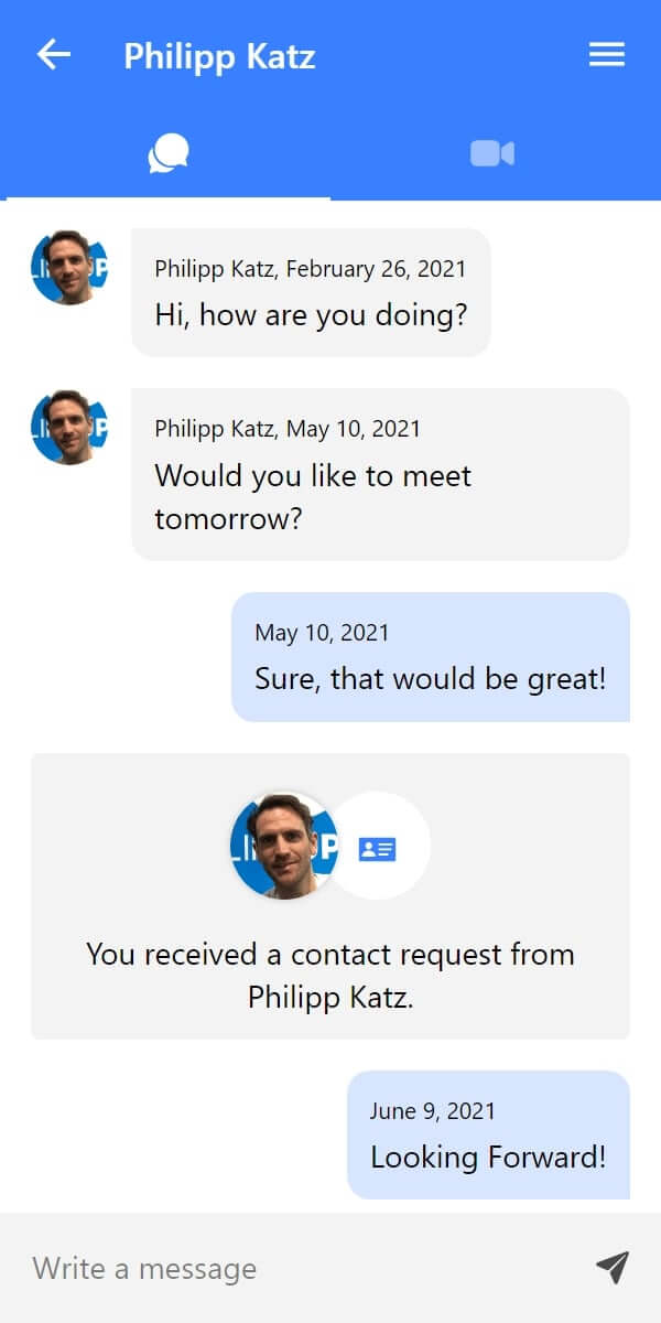 philipp katz chat on lineupr