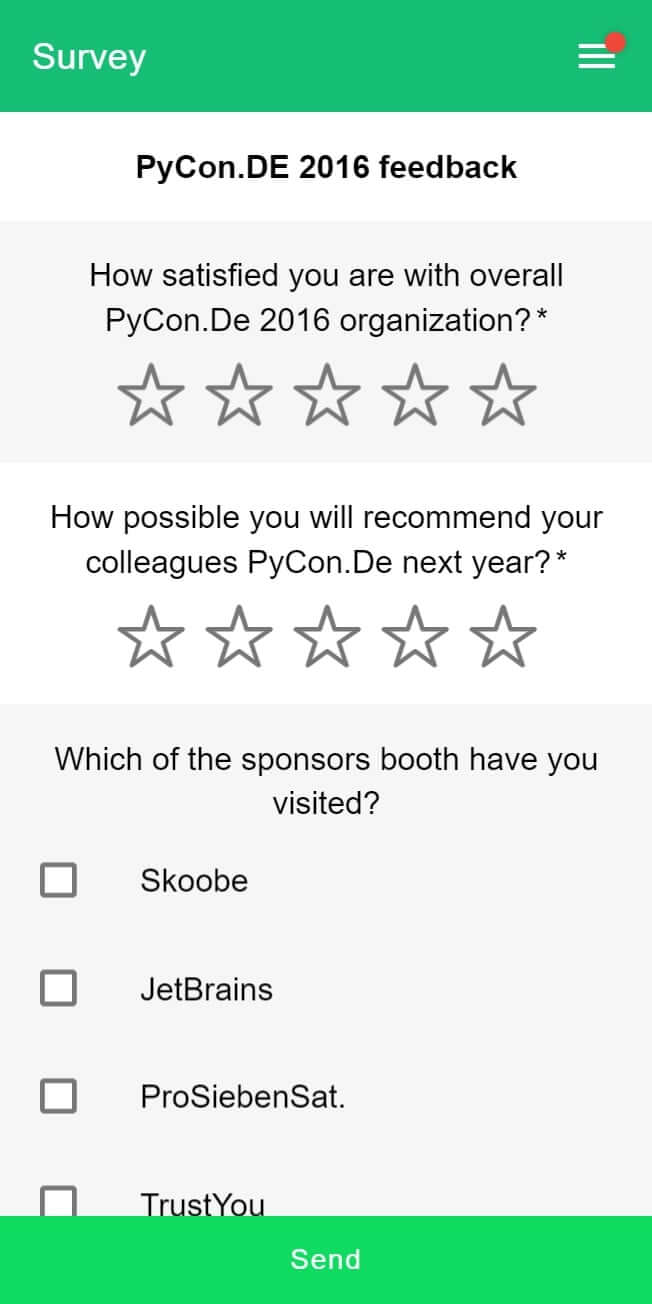 pycon.de 2016 feedback