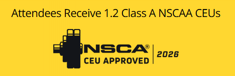 Attendees recieve 1.2 Class A NSCAA CEUs