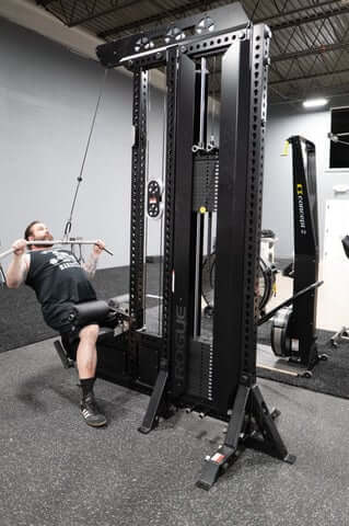 Tommy Richardson Navy SEAL Rogue LAT Pulldown Machine