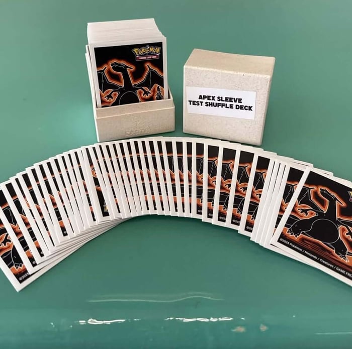 shuffling cards with sleeves Shuffling Sleeved Cards and Proper Randomization