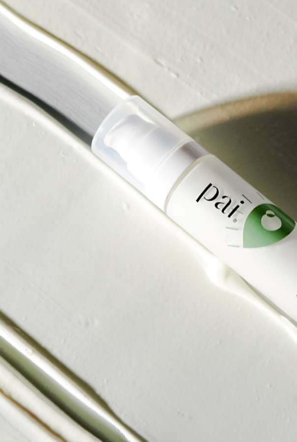 C-2 Believe Vitamin C moisturiser in white tube with clear pump dispenser and Pai logo