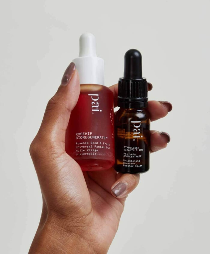 rosehip oil and vitamin c booster