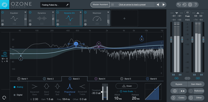 Ozone Dynamic EQ