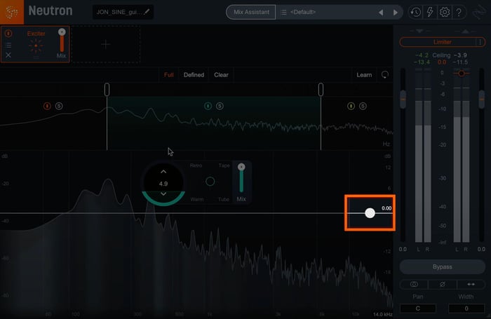 The Post Filter in Neutron’s Exciter module