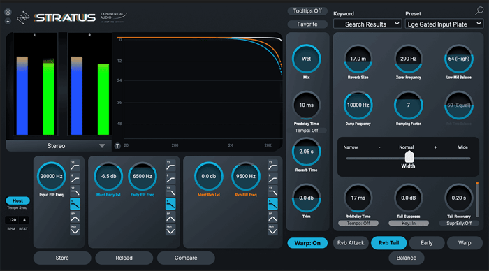 STRATUS gated input plate preset