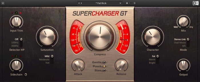 SUPERCHARGER GT tube compressor by Native Instruments