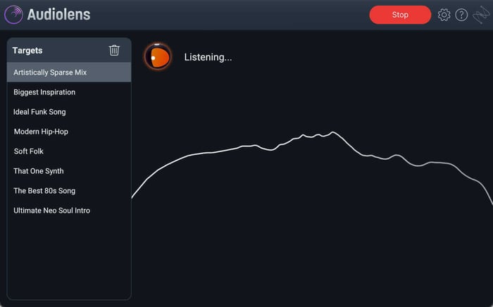 Audiolens can capture audio from any streaming platform or audio source to be used in mixing or mastering