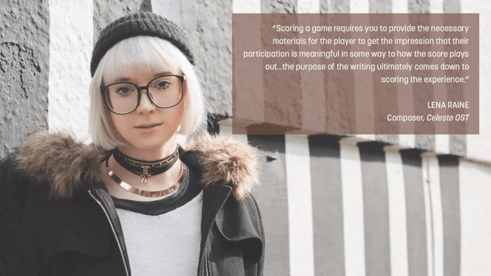 Lena Raine, composer of Celeste’s Original Video Game Soundtrack