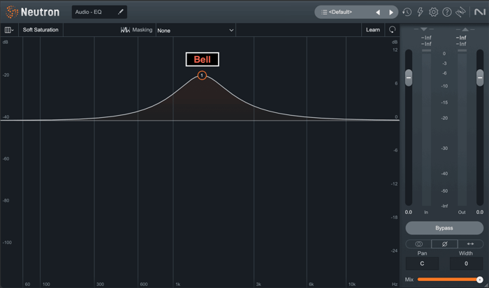 EQ bell filter