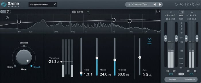 Adding Vintage Compressor to bring warmth