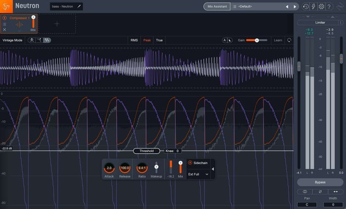 Sidechain compression in Neutron