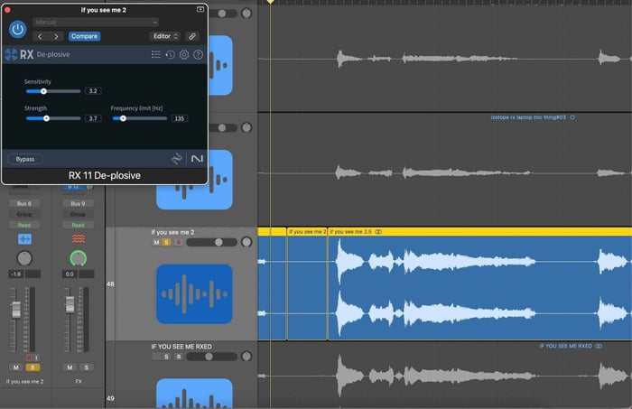 De-plosive in your DAW