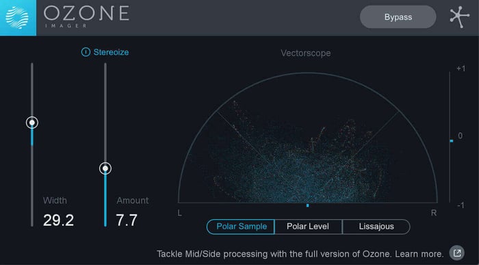 Widening the chords with Ozone Imager