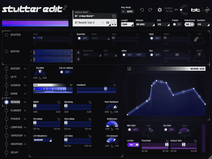 Pad with Reverb effects