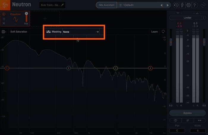 Masking meter location in Neutron