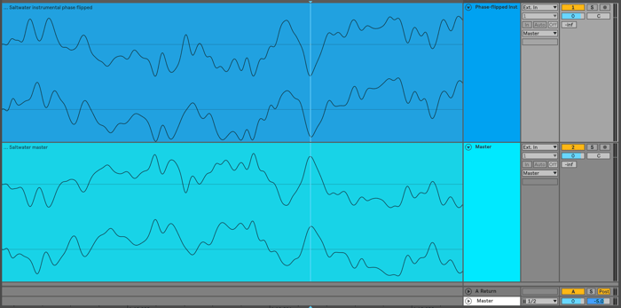 Phase-flipped instrumental and master lined up.png