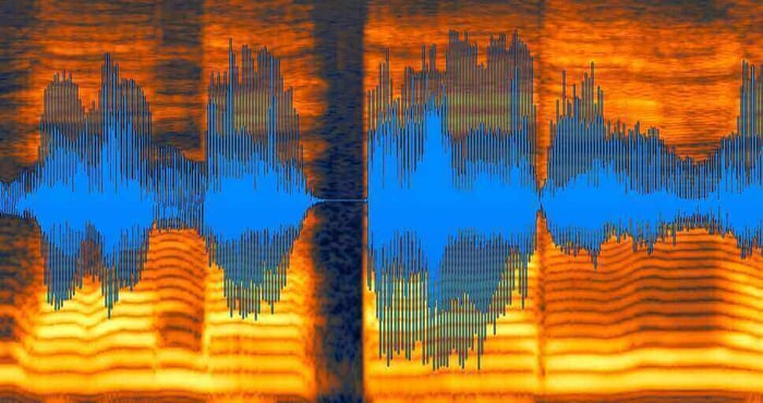 Audio waveform after RX De-clip