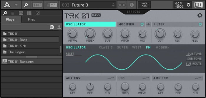 TRK-01 Bass