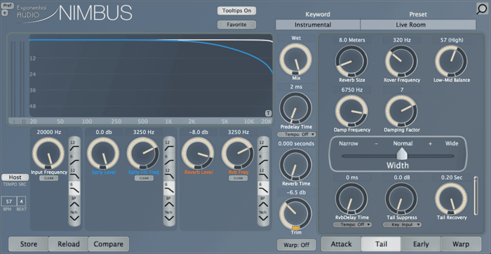 Nimbus “Live Room”