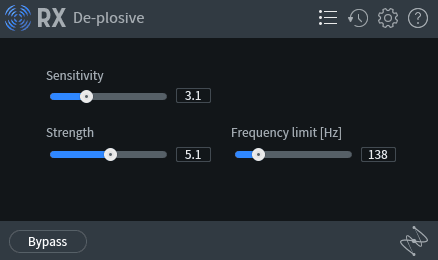 RX 10 De-plosive module
