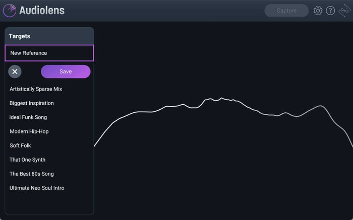 Audiolens will analyze your audio and create a tonal balance curve that can be imported into Ozone 10 and Neutron 4