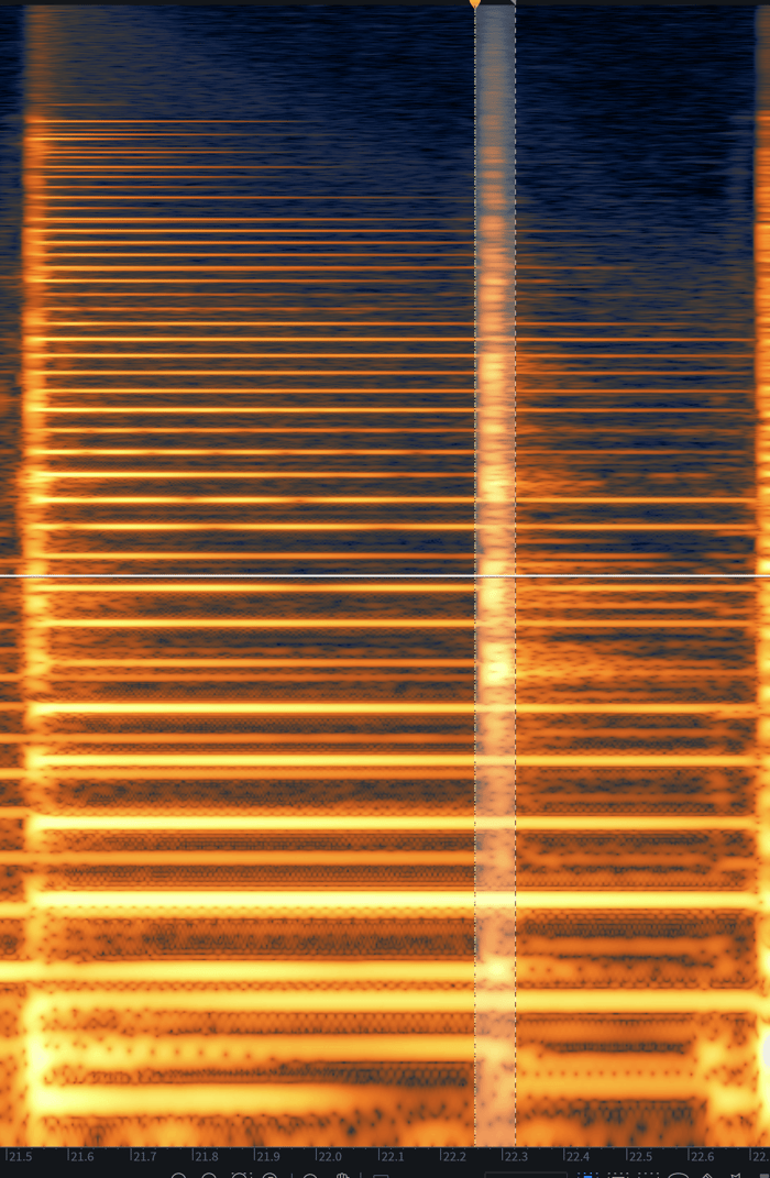 String squeak in a guitar recording