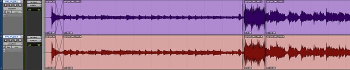 Using gain ride instead of a compressor results in more subtle, transparent control over the dynamics