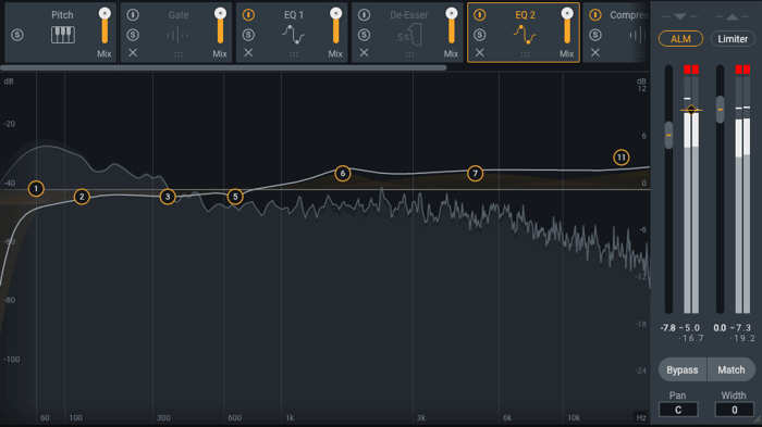 Nectar Pro Vocal Assistant EQ 2 results