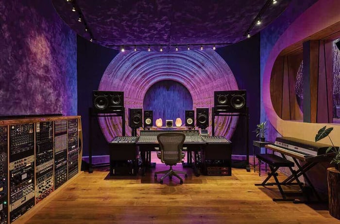 The Electric Garden control room (Brooklyn, NY). Photo by Frank Oudeman.