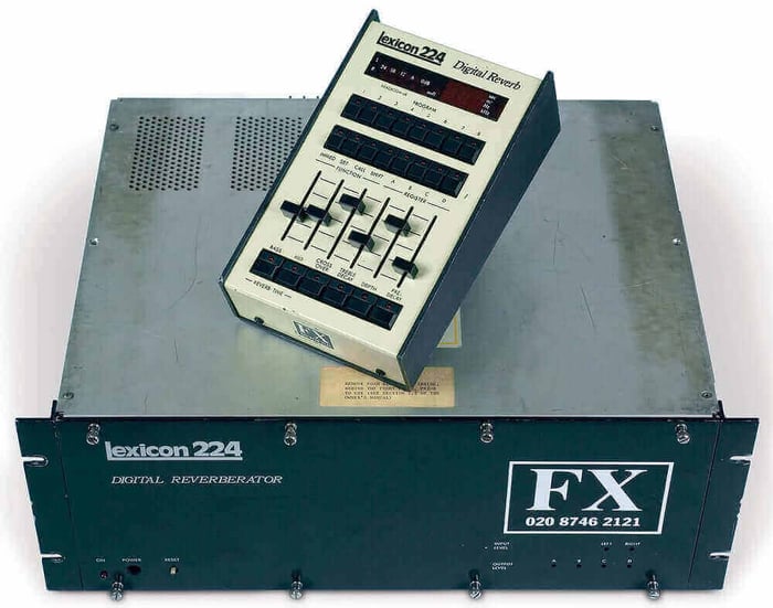 Lexicon 224 digital reverb unit