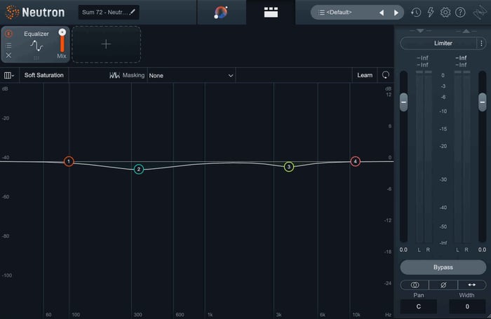 piano EQ settings in Neutron