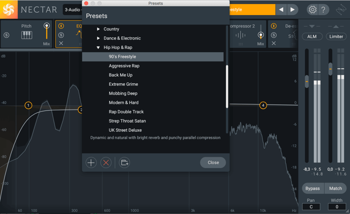 Nectar 3 vocal presets