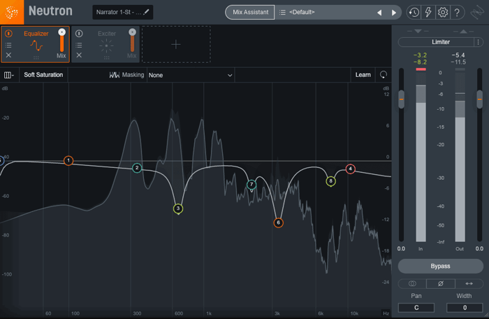 Making multiple EQ cuts in Neutron Pro