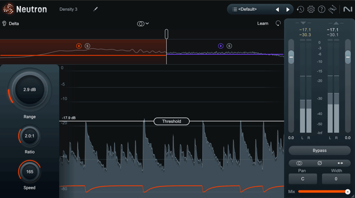 Snare Density low band