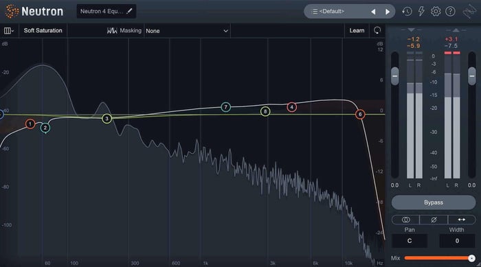 EQ settings for Drumlab kick