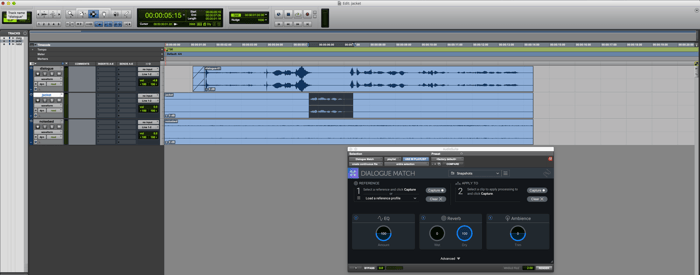 Dialogue Match in Pro Tools