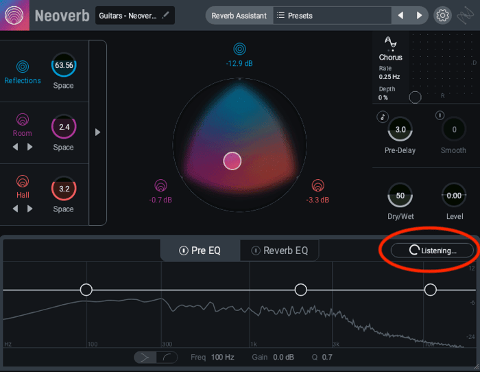 Neoverb listens