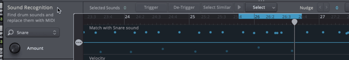 The Amount parameter in Superior Drummer 3