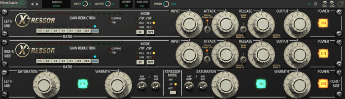 Using the Xtressor compressor for parallel compression