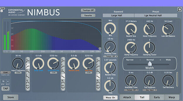 Exponential Audio's NIMBUS UI