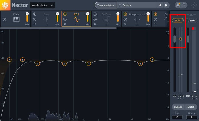 Use Auto Level Mode in Nectar Pro to control vocal dynamics