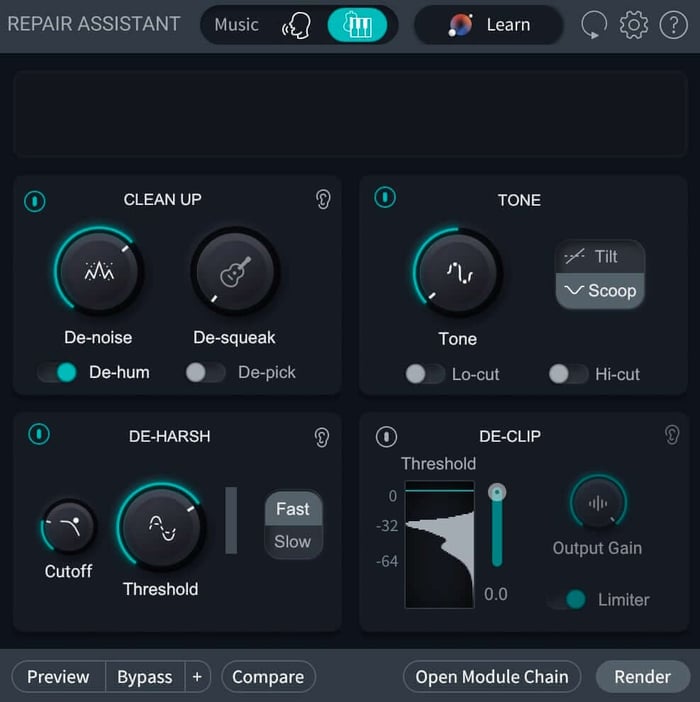 Screenshot 1 - repair asst set to music mode.jpeg